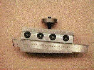 parting blade holder